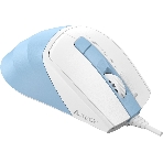 Мышь проводная A4Tech Fstyler FM45S Air голубой/белый, 2400 dpi, USB, кнопки - 7, фото2