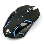 Мышь беспроводная Nakatomi MROG-20UR черный, 2400 dpi, радиоканал, USB, кнопки - 6, фото6