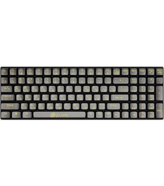 Клавиатура Oklick 915GK проводная, USB Type-A, чёрный