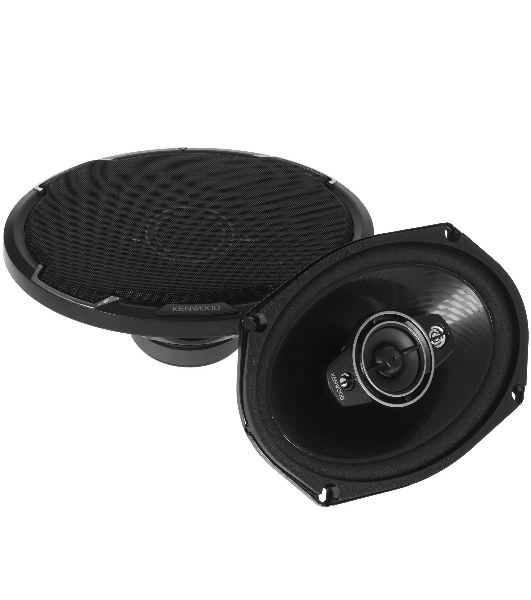 Колонки автомобильные Kenwood KFC-PS6986 600Вт 88дБ 4Ом 15x23см (6x9дюйм) (ком.:2кол.) коаксиальные четырехполосные
