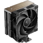 Кулер для процессора DEEPCOOL AK400 G2 LGA1851/1700/1200/115X/AM5/AM4 (12шт/кор, TDP 220W, PWM, Fan 120мм, 4 тепл. Трубки, Wood-grain top cover, черный) RET (R-AK400G2-BKNNMN-GJD), фото 1