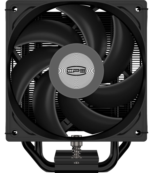 Устройство охлаждения(кулер) PcCooler RT500 BK Soc-AM5/AM4/1200/1700/1851 черный 4-pin 34.9dB Al+Cu
