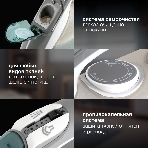 Утюг Hyundai H-SIP2700 белый/серый, 2700 Вт, 	40 г/мин, 240 г/мин, 380 мл, фото17
