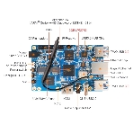 Микрокомпьютер Orange PI 3 2Gb + 8Gb EMMC, Android 7, с кабелем питания. (44286), фото5