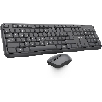 Комплект клавиатура+мышь Oklick S277W беспроводной, USB, 1600 DPI, серый, фото4