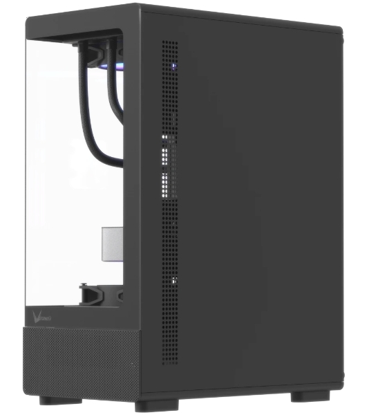Корпус Formula Crystal Z1CM v2 черный без БП mATX 5x120мм 1xUSB3.0 audio bott PSU