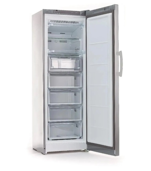 Морозильная камера Indesit DFZ 5175 G серебристый, 250л, 5 ящиков