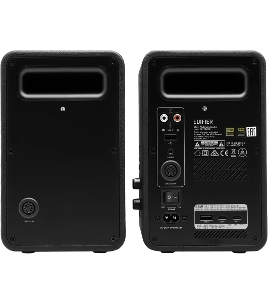 Колонки Edifier QR65 2.0 черный 70Вт BT