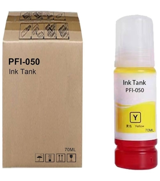 Картридж струйный Canon PFI-050Y 5701C001 желтый (70мл) для Canon imagePROGRAF TC-20M