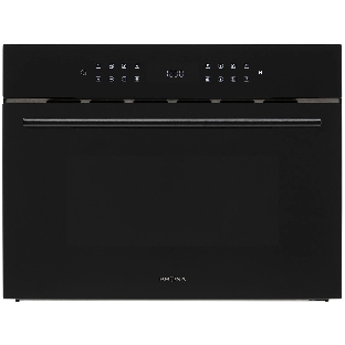 Встраиваемая микроволновая печь Krona ONYX 45H mw BL/BL черный, 38 л, 1000 Вт, переключатели - сенсор