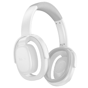 Беспроводные/проводные наушники Hoco W67 серый, полноразмерные, Bluetooth + проводной, складная конструкция, до 15 ч.