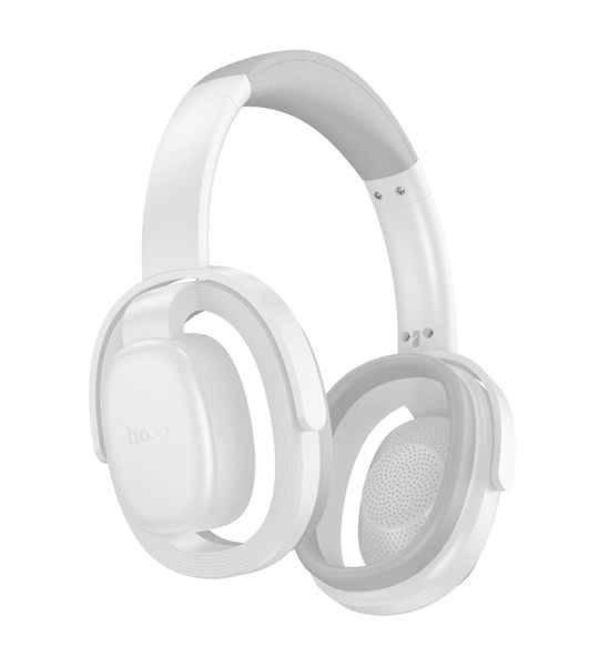 Беспроводные/проводные наушники Hoco W67 серый, полноразмерные, Bluetooth + проводной, складная конструкция, до 15 ч.