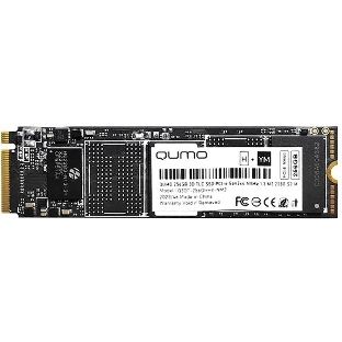 Накопитель SSD QUMO Novation, 256Gb, M.2 2280, PCIe 3.0 x4, NVMe, R/W 3100/1290