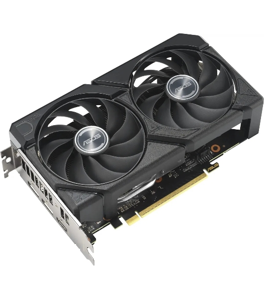 Видеокарта Asus PCI-E 5.0 DUAL-RX9060XT-16G AMD Radeon RX 9060XT 16Gb 128bit GDDR6 2550/20000 HDMIx1 DPx2 HDCP Ret