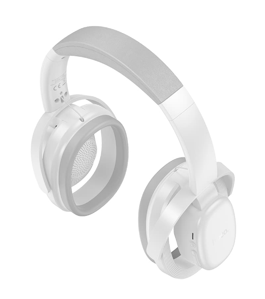 Беспроводные/проводные наушники Hoco W67 серый, полноразмерные, Bluetooth + проводной, складная конструкция, до 15 ч.