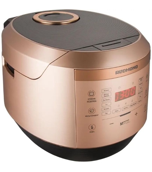 Мультиварка Redmond RMC-450 бронза, 860 Вт. 4.5 л электронное управление