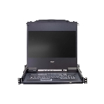 Портовый переключатель 16 с KVM консолью ATEN 16-Port PS/2-USB VGA Single Rail 17.3' 1920 x 1080 @ 60 Hz LCD KVM Switch, фото4