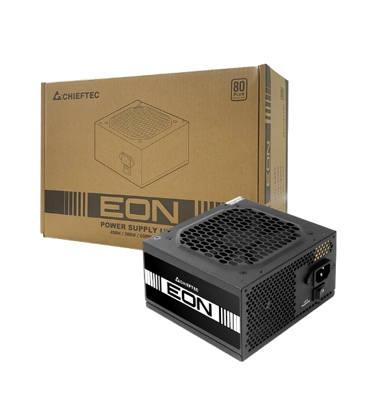 Блок питания Chieftec Eon ZPU-600S, 600Вт, 80 PLUS, 120мм, черный