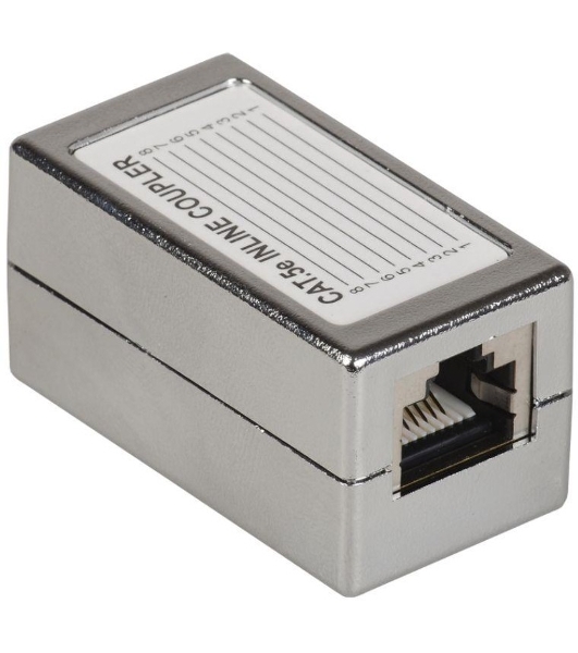 Проходной адаптер ITK CS70-1C5EF кат.5E FTP, тип RJ45-RJ45