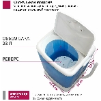 Стиральная машина Мастерица WM-0102 cиний, загрузка вертикальная 2 кг, 0 об/мин, класс А, фото6