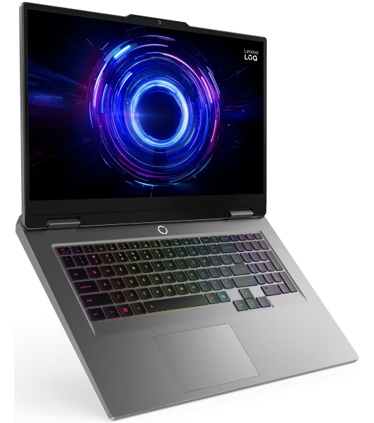 Ноутбук Lenovo LOQ 17IRX10/17.3'/IPS/Intel Core i7 13650HX/1920x1080/32GB/1024GB SSD/NVIDIA GeForce RTX 5060 8GB/Windows 11 Pro/серый/2.9kg