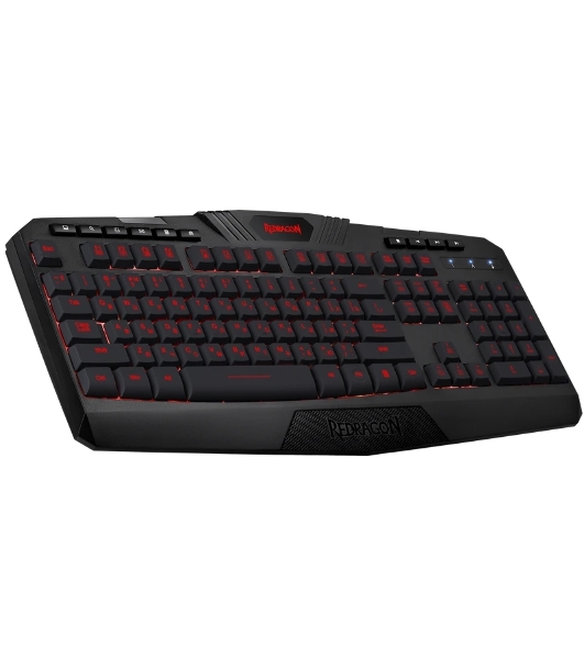 Клавиатура Redragon Harpe Wireless гибридная, USB Type-A, радиоканал, чёрный