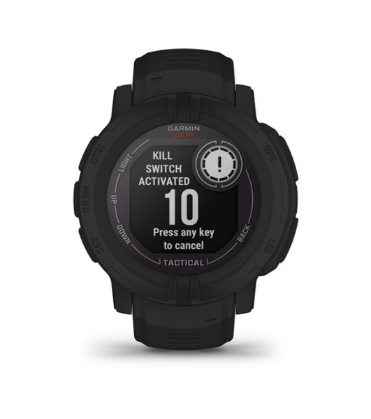 Умные часы Garmin Instinct 2 Solar Tactical, 1.1' MIP, Wi-Fi, Bluetooth, NFC, GPS, IP68, черный