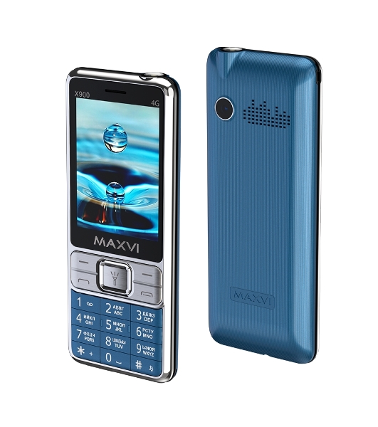 Мобильный телефон Maxvi X900 4G маренго