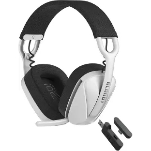 Наушники с микрофоном A4Tech Bloody GR285 белый 1.5м мониторные BT/Radio/3.5mm оголовье