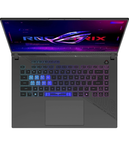 Ноутбук Asus ROG Strix G16 G614PP-S5063 Ryzen 9 8940HX 16Gb SSD 512Gb NVIDIA GeForce RTX 5070 8Gb 16' IPS 2.5K (2560x1600) без ОС grey WiFi BT Cam (90NR0L67-M00300)