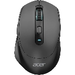 Мышь Acer OMR504 черный оптическая 3200dpi silent беспров. BT/Radio USB 4but (ZL.MCE11.01D), фото 1