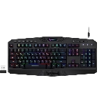 Клавиатура Redragon Harpe Wireless гибридная, USB Type-A, радиоканал, чёрный, фото7