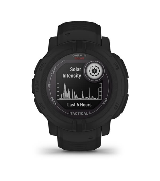 Умные часы Garmin Instinct 2 Solar Tactical, 1.1' MIP, Wi-Fi, Bluetooth, NFC, GPS, IP68, черный