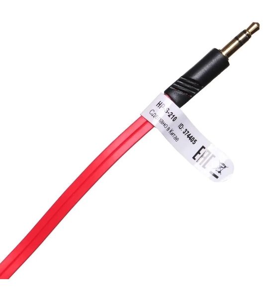 Проводные наушники Oklick HP-S-210 красный, внутриканальные, Jack 3.5 мм