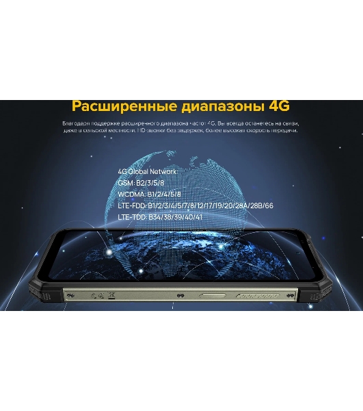 Смартфон Ulefone Armor 24, 12/256Gb, черный