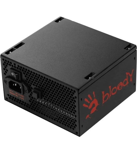 Блок питания Bloody BD-PS750G, 750Вт, 80 PLUS Gold, 120мм, модульный, черный