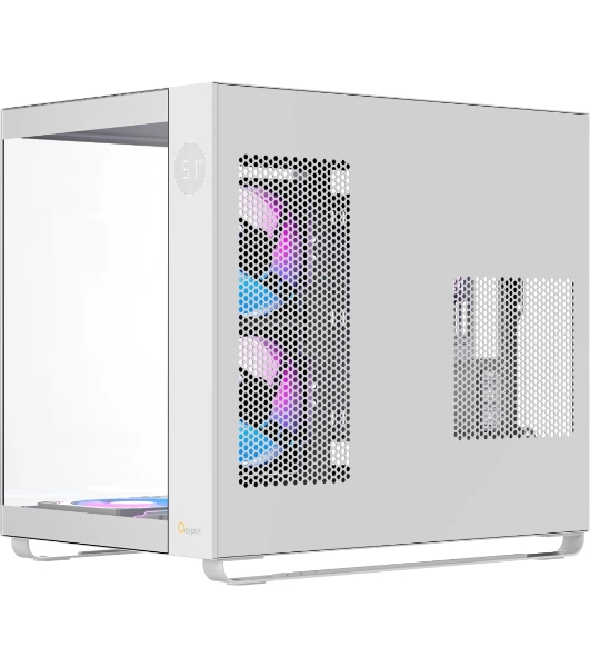 Компьютерный корпус Ocypus Iota C70 WH ARGb ATX/win/белый/6 ARGb fans/no PSU/Tempered Glass
