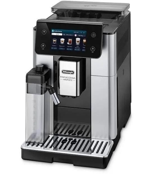 Кофемашина Delonghi Primadonna Aromatic ECAM630.75.TSM 1450Вт серебристый/черный