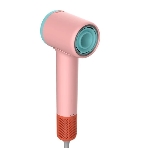 Фен Deerma DEM-CF51W розовый/бирюзовый, 1400 Вт, компактный, ионизация, фото5
