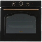 Духовой шкаф электрический Gorenje BOS67372CLB черный, фото 1