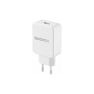 Сетевое зарядное устройство ENERGY ET-32, 2,1А, белый (104290)