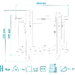 Кронштейн для телевизора Arm Media STEEL-6 черный, 15'-47' макс. 35 кг, настенный, наклон, фото7