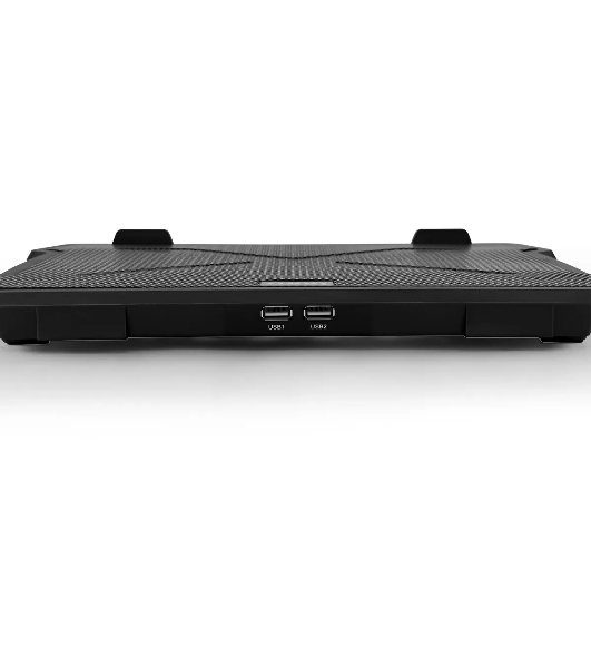 Подставка для ноутбука Buro 15'335x265x22мм 74.35дБ 1xUSB 2x 140ммFAN 480г металлическая сетка/пластик черный