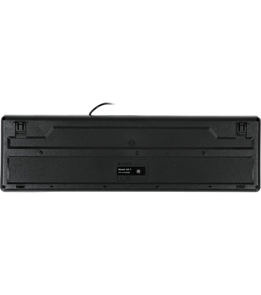 Комплект клавиатура+мышь A4Tech KK-3330S проводной, USB, 1200 DPI, чёрный