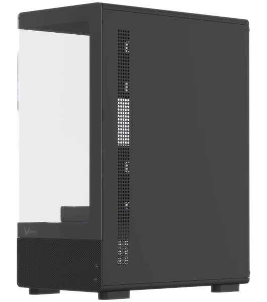 Корпус Formula Crystal Z1CM v2 черный без БП mATX 5x120мм 1xUSB3.0 audio bott PSU