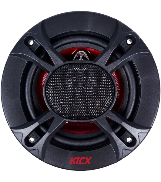 Колонки автомобильные Kicx SP 133 100Вт 89дБ 4Ом 13см (5дюйм) (ком.:2кол.) коаксиальные трехполосные