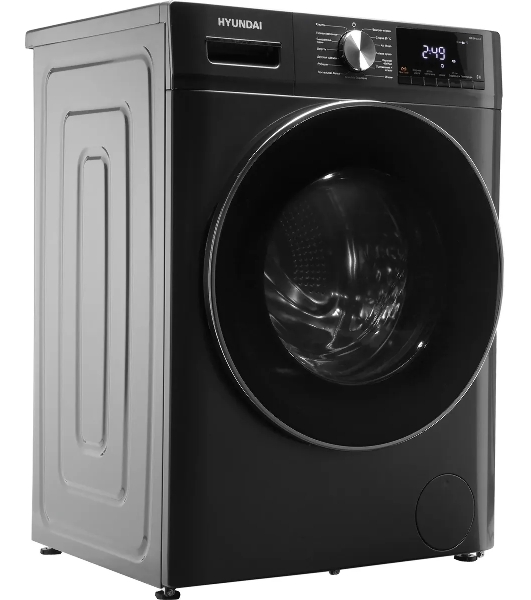 Стиральная машина Hyundai WFD9403 темно-серый, загрузка фронтальная 10кг, 1400 об/мин., класс: B