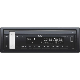 Автомагнитола ACV AVS-914BW, 1 DIN, Bluetooth, USB Type-A, AUX