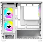 Компьютерный корпус Case Ocypus Gaммa C52 WH ARGB mATX/win/white/3 ARGB fans/no PSU/Tempered Glass, фото6