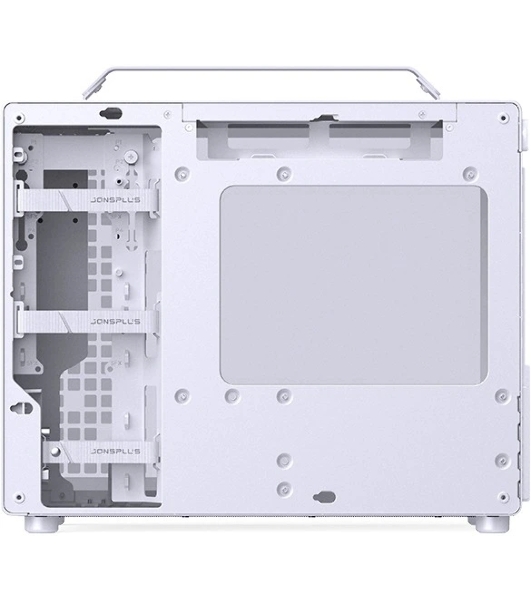 Компьютерный корпус без блока питания Case JONSBO Z20, Mini-Tower, TG, no fan, 1xUSB-A 3.2 + 1xUSB-C 3.2, mATX, mITX White